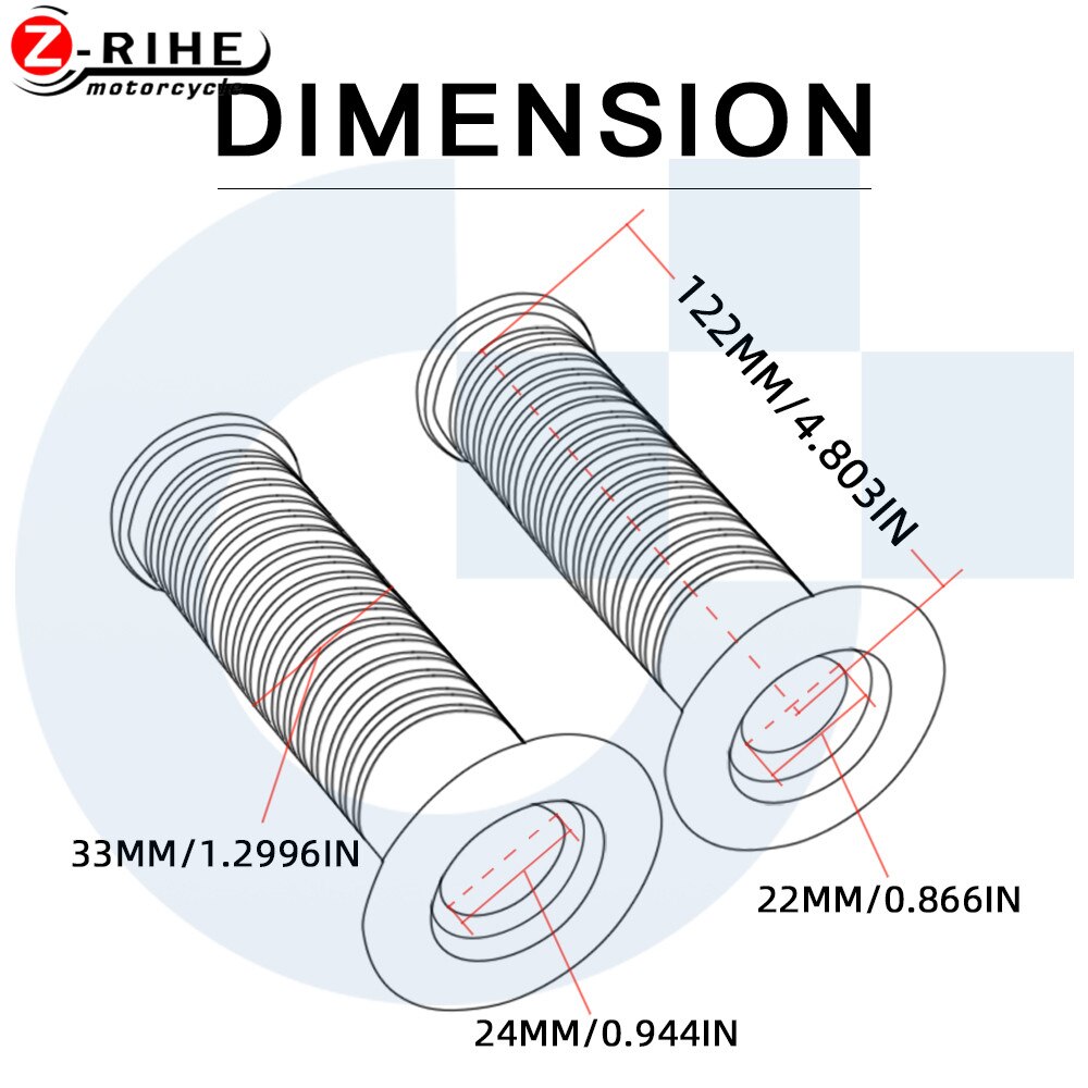 22mm & 24mm motorcykeltilbehør håndtag styrestang til bmw  f650gs s1000rr f800gs adventure  r1150gs k1200lt rninet 1200