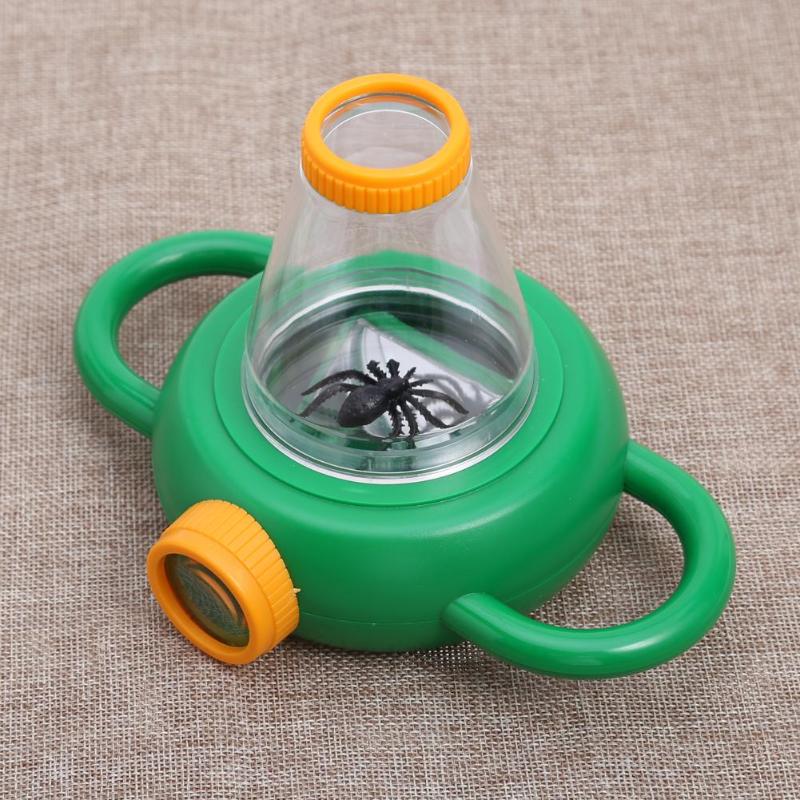 Bug Insect Watcher Magnifying Glass Small Animal Insect Children Cylindrical Crawler Spider Box Magnifying Glass Magnifier