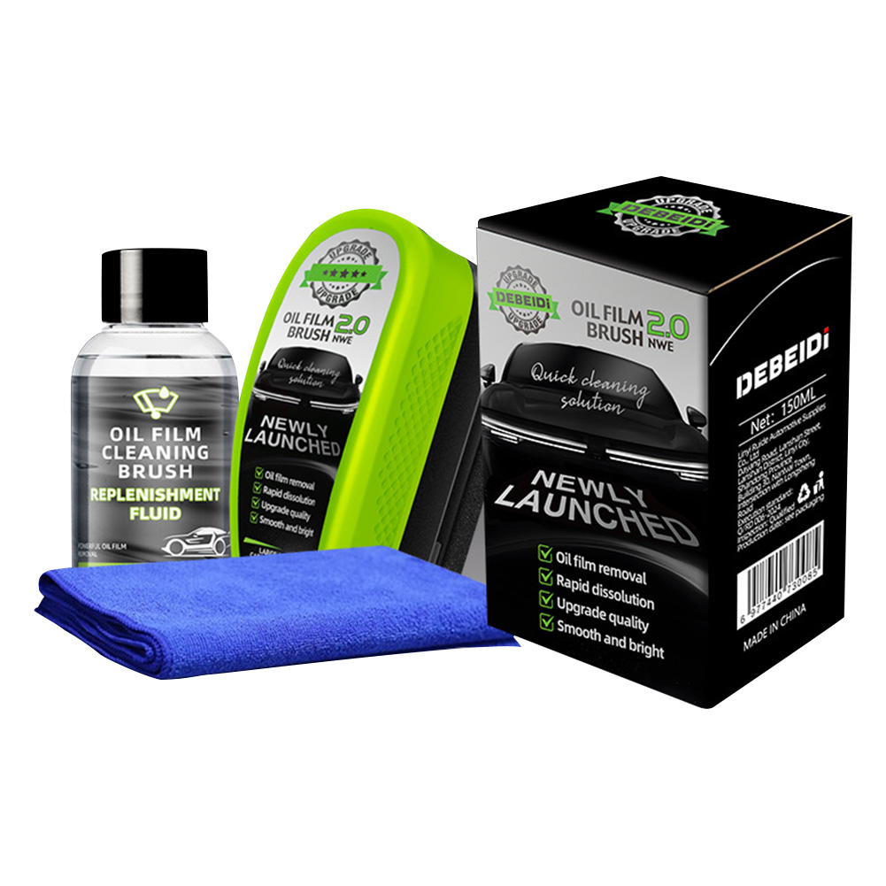 Detergente per vetri clear vision, strumento per la pulizia del parabrezza dell'auto, antiappannamento, impermeabile, universale, per la pulizia dei finestrini dell'auto: Giallo