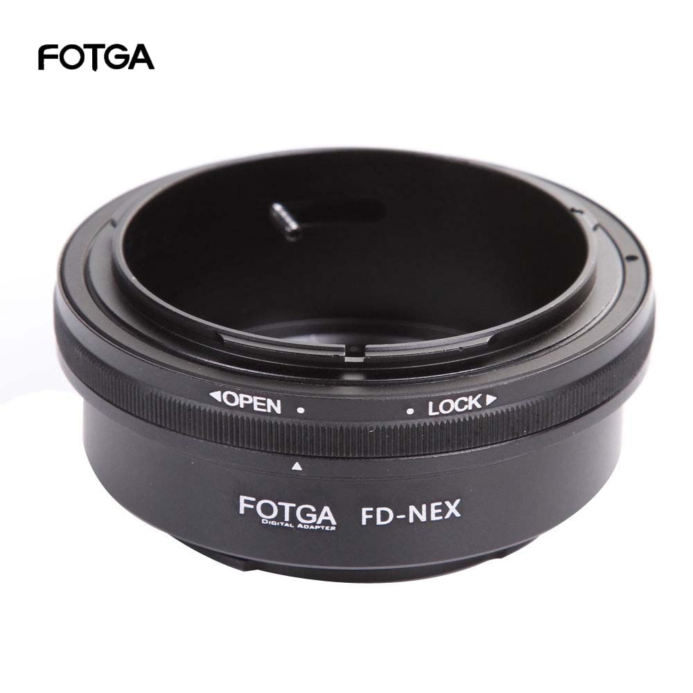 Bague adaptateur d'objectif FOTGA pour objectif Canon FD FL à Sony E Mount NEX-C3 NEX-5N NEX-7 NEX-VG900