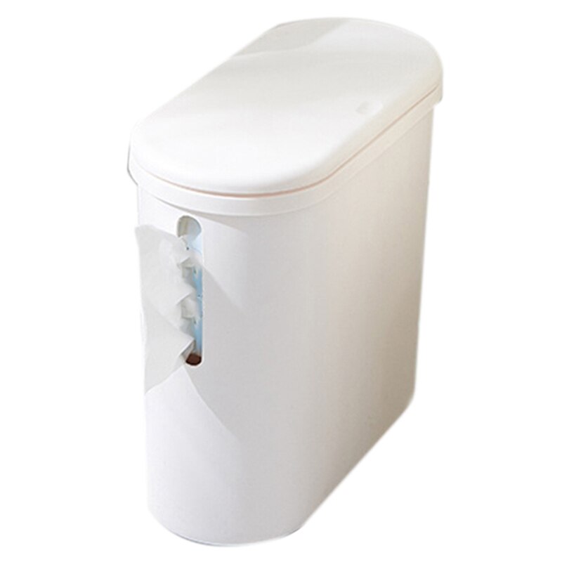 3 in 1 Multifunction Trash Can Toilet Waste Bin Dustbin Bathroom Bedroom Livingroom Garbage Bucket Basket with Lid