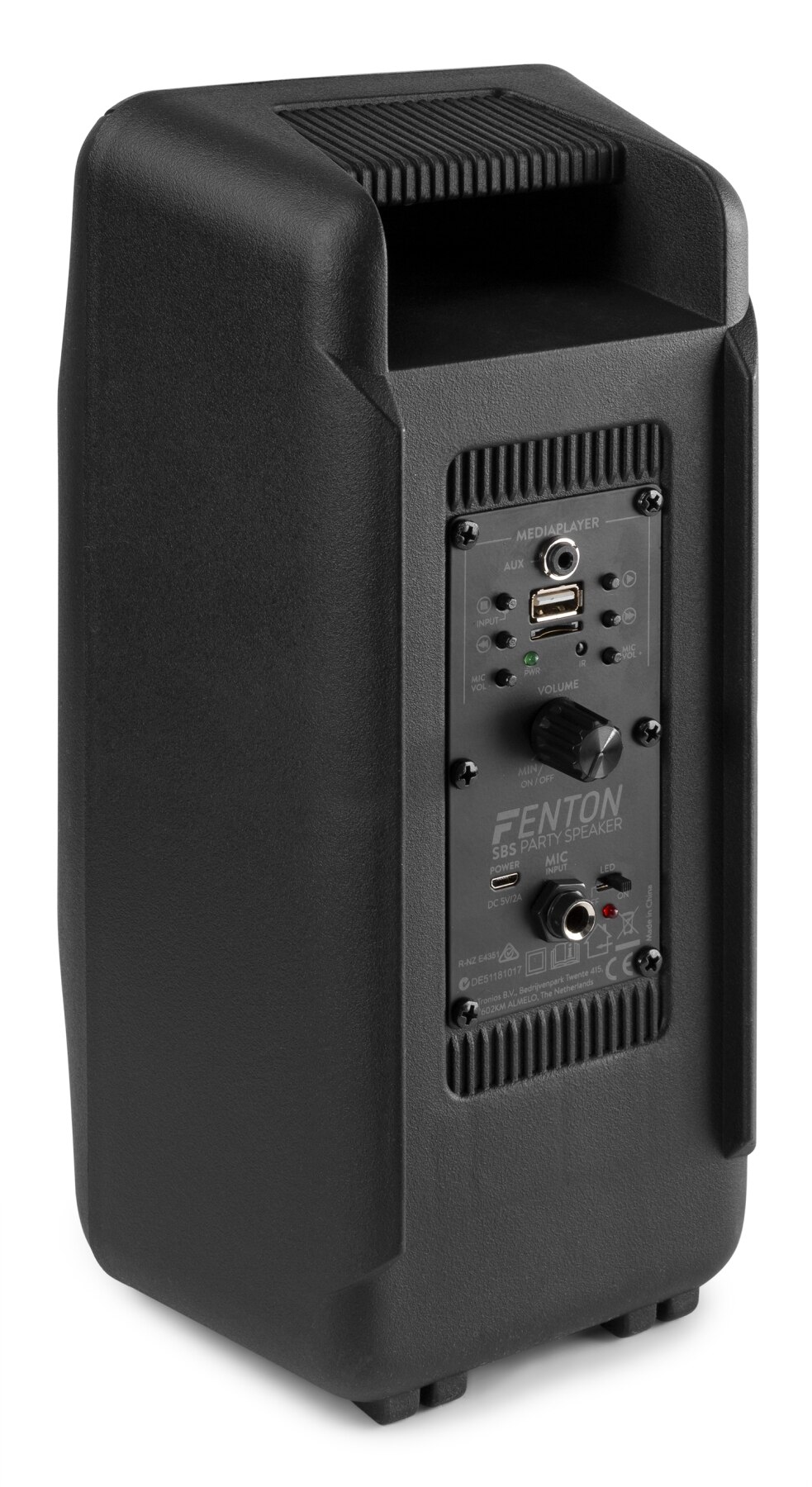 Fenton SBS60 Altavoz Party 2x 4" BT LED USB