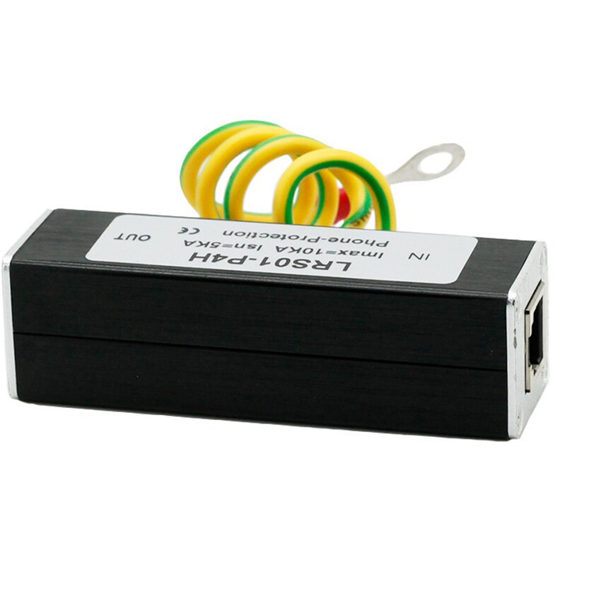 Avoid Interference Home Fast Response Durable Telephone Fax Thunder Arrester Practical Surge Protector Protection Device