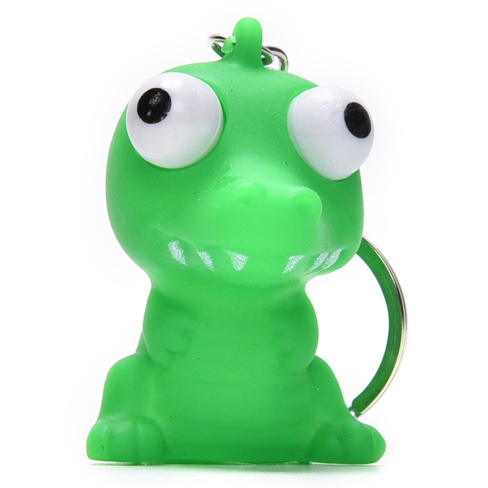 Grote ogen pop sleutelhanger knijpspeelgoed grappige anti-stressbal dier ventilatie speelgoed nieuwigheid producten telefoonbandje