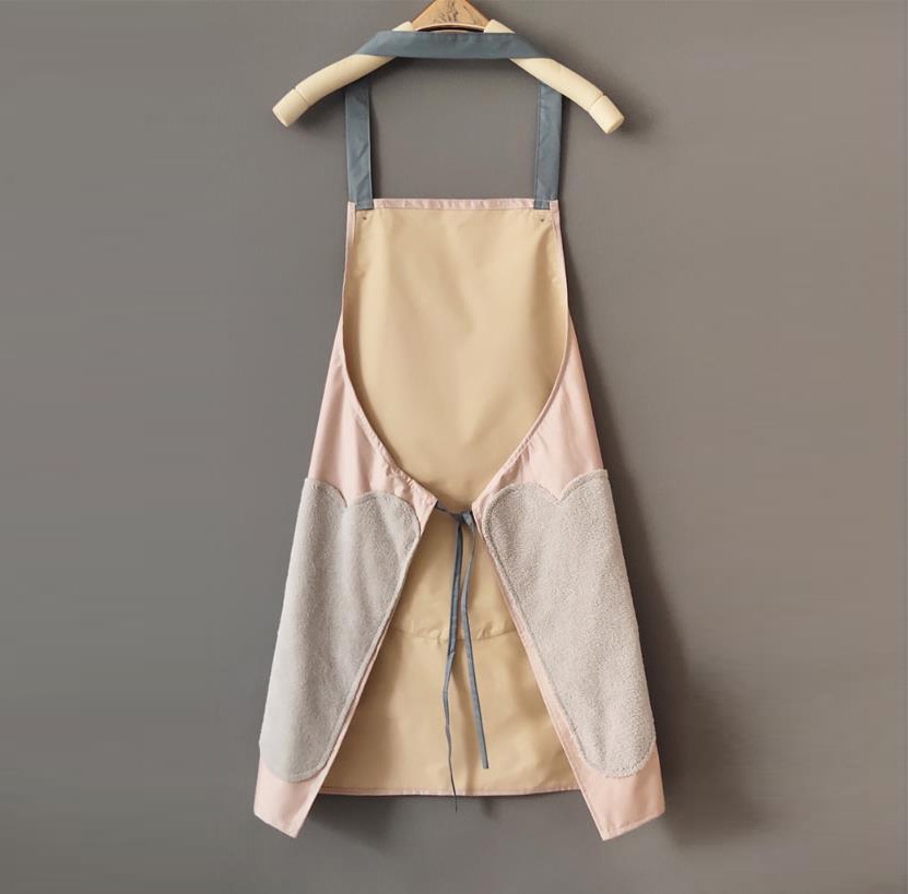 kitchen Apron woman Household man Cooking Men Women chef Oil-proof Waterproof Adult Coffee Overalls Wipe Hand pinafore