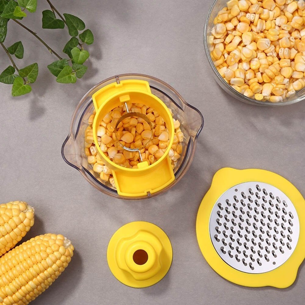 Corn Thresher Multifunctional Potato Grater Ginger Slicer Peeling Corn Machine Kitchen Stainless Steel Fruit & Vegetable Tools