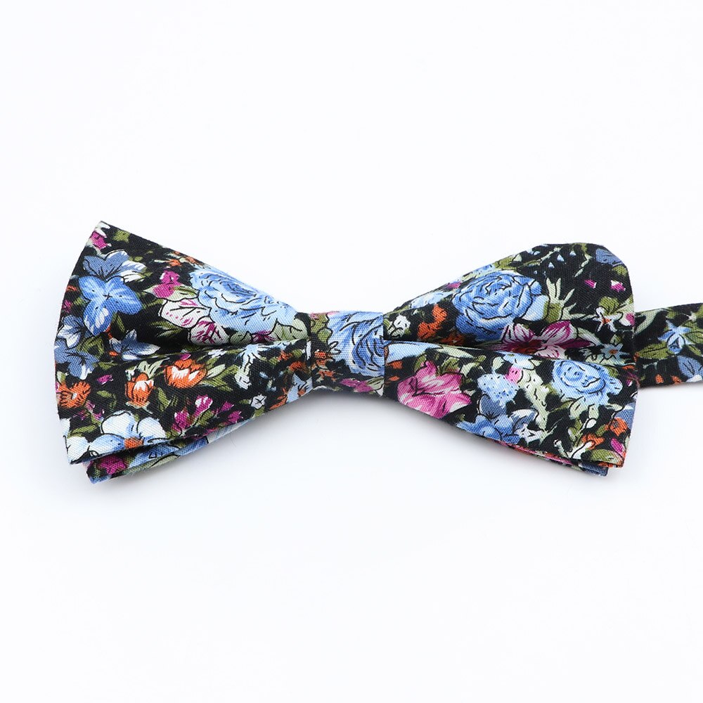 Kleurrijke Bloemen Strikjes Mode Katoen Print Bowtie Stropdassen Voor Mannen Wedding Party Pakken Gravata Vlinder Sjaaldassen
