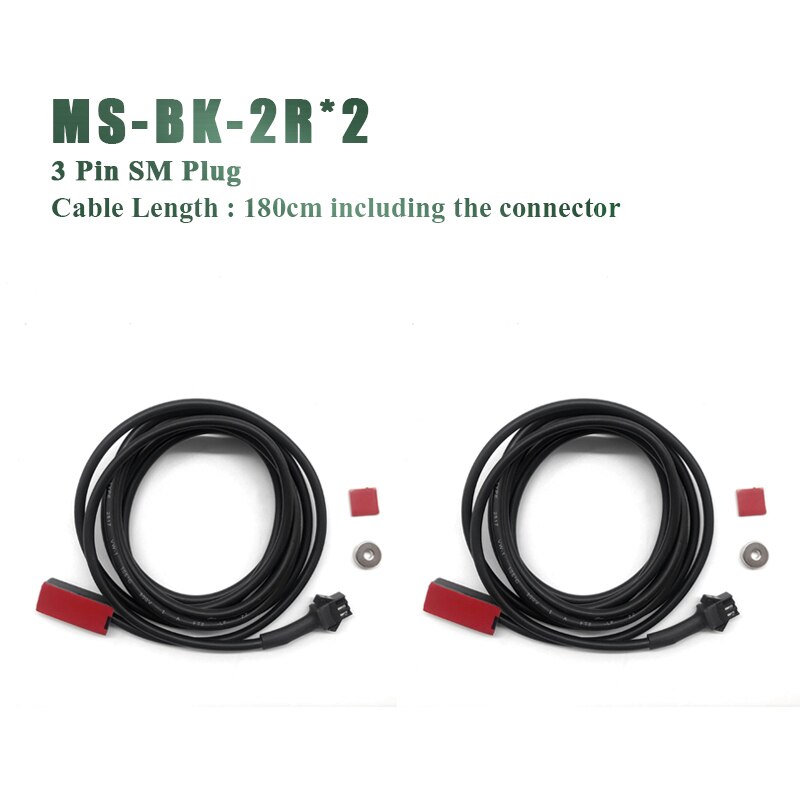 Electric Bike Brake Sensor Power Cut off e-bike Brake Hydraulic Brake 2 Pin 3 Pin Waterproof SM Connector Plug: army green