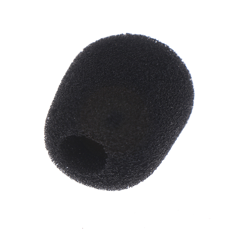 10 Stks/set Headset Vervanging Schuim Microfoon Cover Telefoon Mic Case Voorruit Spons