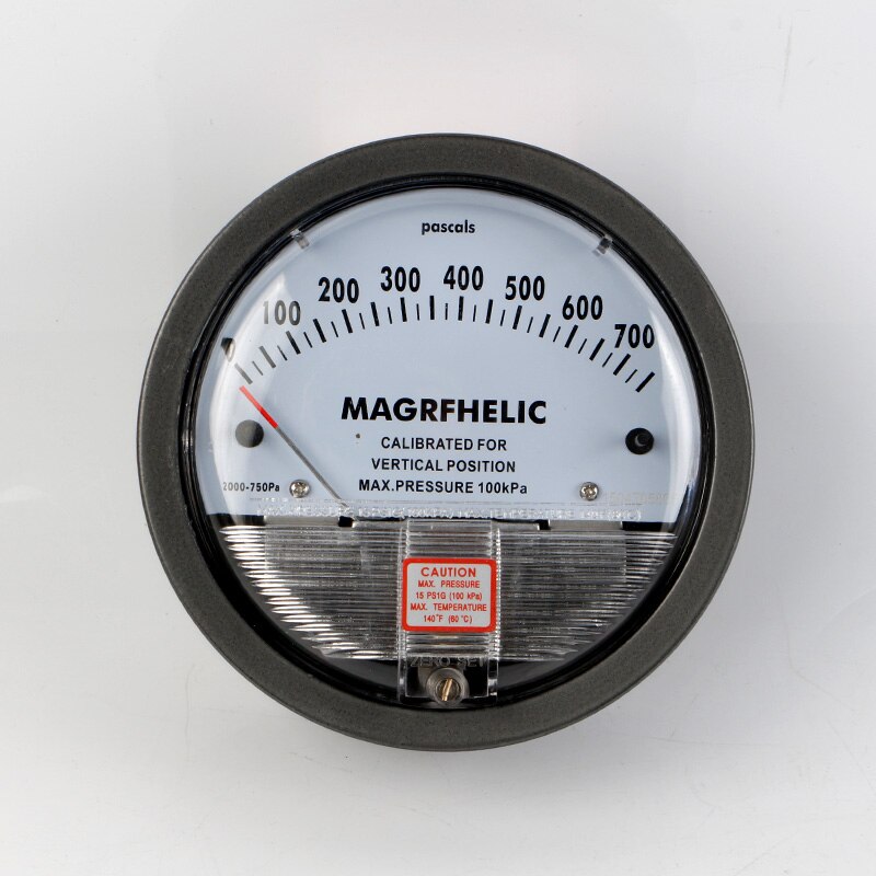 TE2000 0-750pa Micro Differential Pressure Gauge High