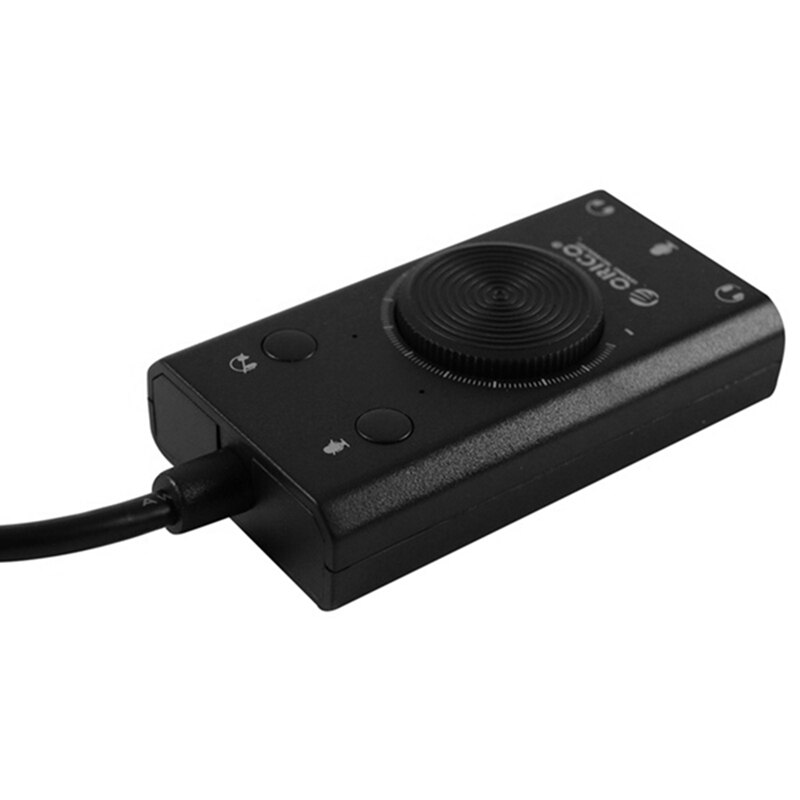 External usb sound card, stereo mic, speaker, headset, audio jack cable adapter, mute switch, volume control