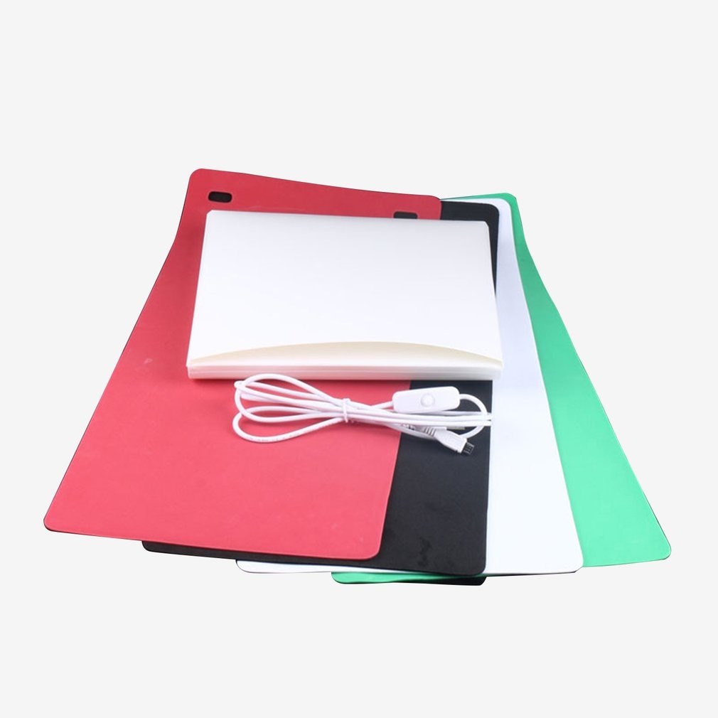 20cm Mini Vouwen Lightbox Fotografie Studio Softbox LED Light Room Soft Box Camera Foto Achtergrond Doos Licht Tent Kit