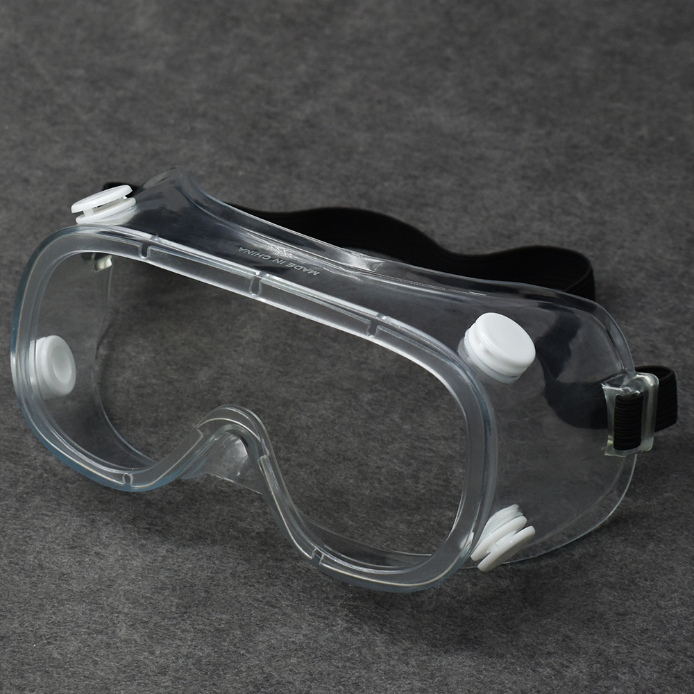 Heldere veiligheidsbril Bril Heren Dames Oogbescherming Off-road Fietsen Veiligheid Anti-stofbril Bescherming Moto Stofdicht lenzenvloeistof: WHITE