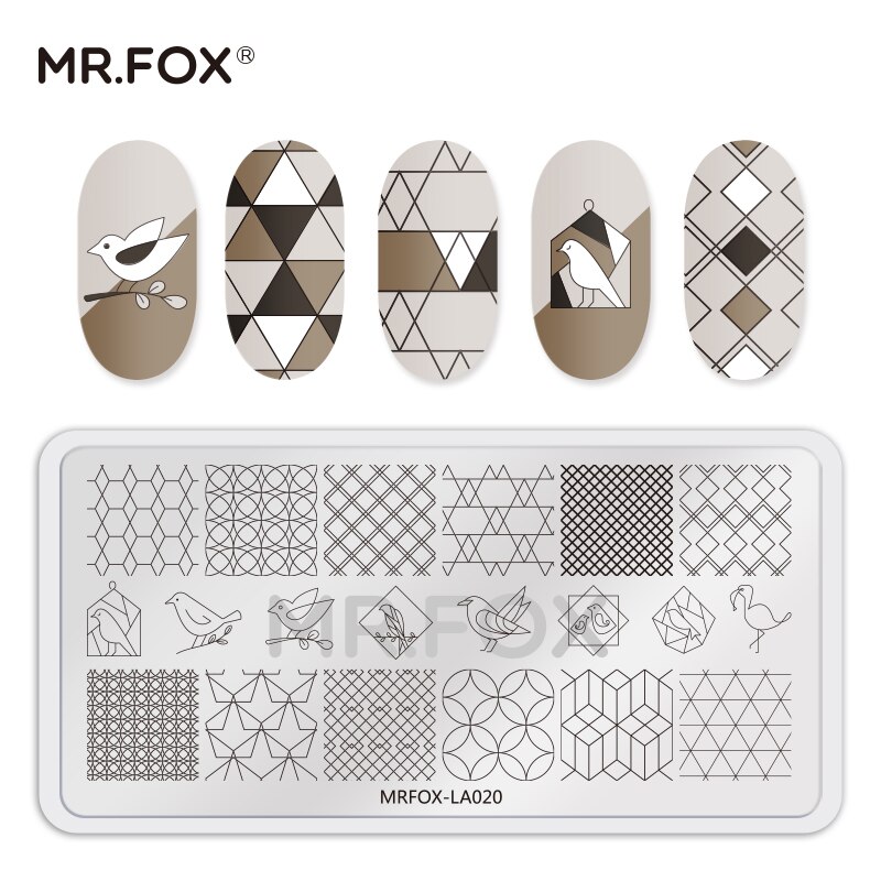 Mr Fox nail board geometry math 3d dier foto nail board foto nail board die tool
