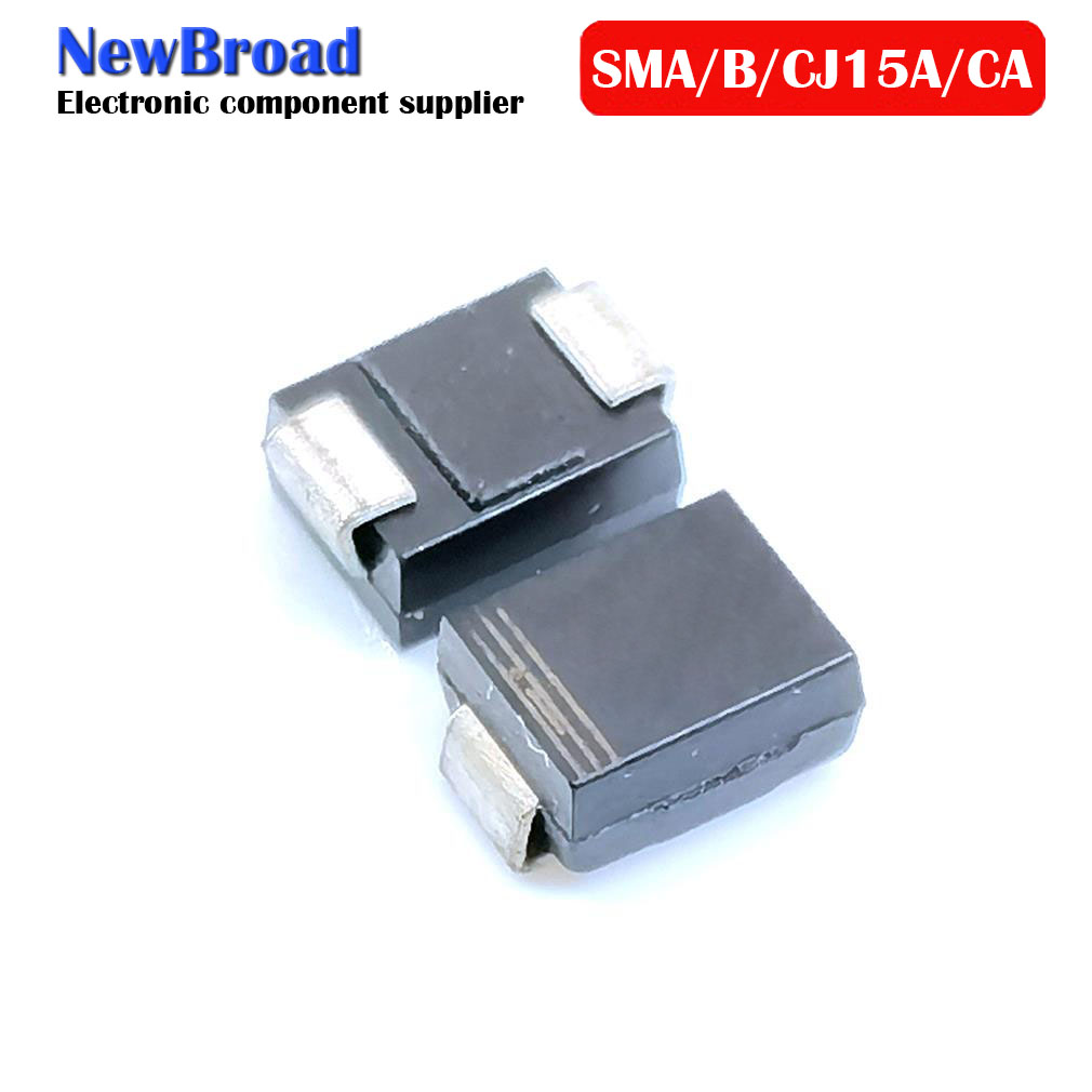 18000PCS SMD TVS Diode Unidirectional SMAJ15A BM SMBJ15A LM SMCJ15A GEM Bidirectional SMAJ15CA XM SMBJ15CA BM SMCJ15CA DO-214A