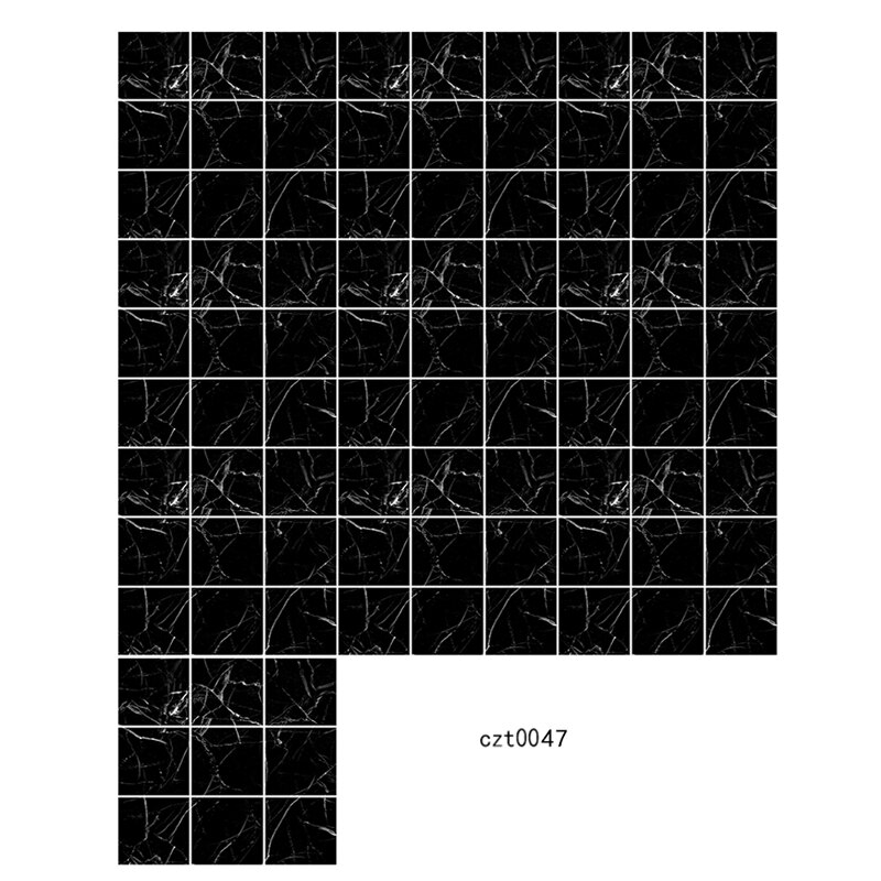 Olie-Proof Hittebestendige En Waterdichte Zelfklevende Tegel Stickers Badkamer Keuken Woonkamer Wanddecoratie 3D muursticker: pattern 17