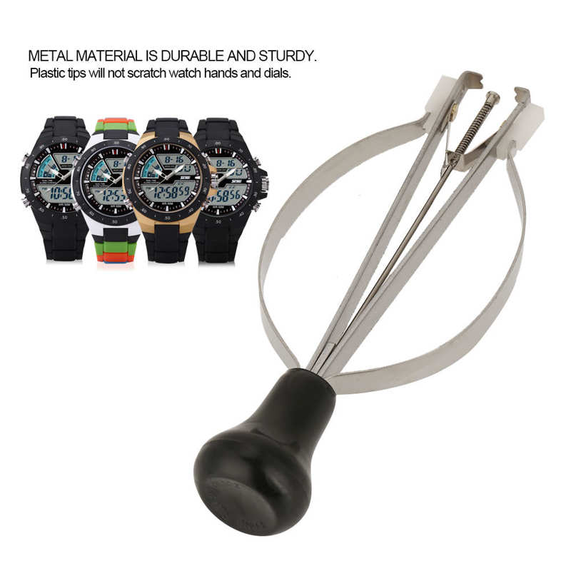 1/2 stk ur hånd stempel aftrækker fjerner løfter ur sekund minut timeviser nåle del reparation fjernelsesværktøj til urmagere