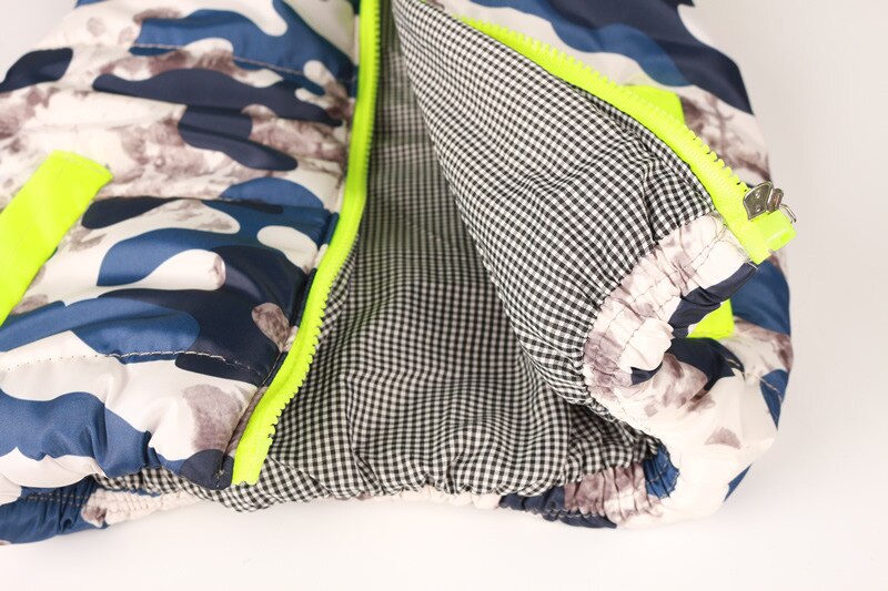 hooded boys cotton padded vest spring fall kids waistcoat children's clothing