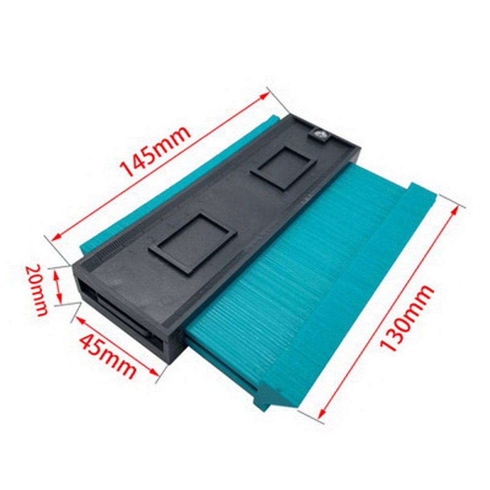Irregular Contour Arc Gauge Profilometer Rule Copying Ruler Multifunctional Woodworking Tools Radian Scale