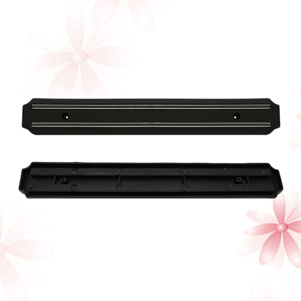 Kraftfuld magnetisk knivstrip køkkenværktøj stærk magnetisk knivholder  (50cm sort)