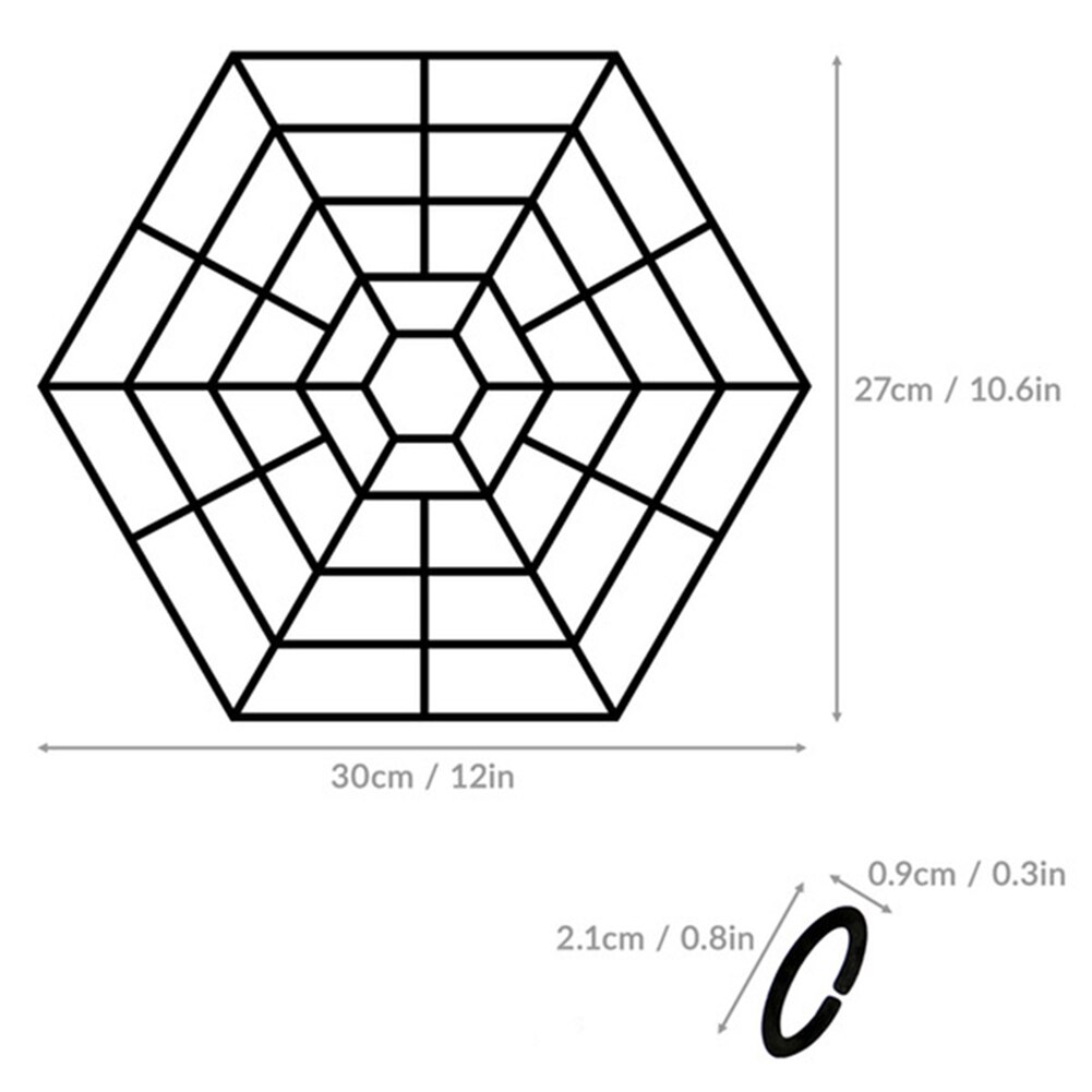 20Pcs Drijvende Vijver Protectors Plastic Netto Vis Guard Raster Cover Voor Vogels Ongedierte