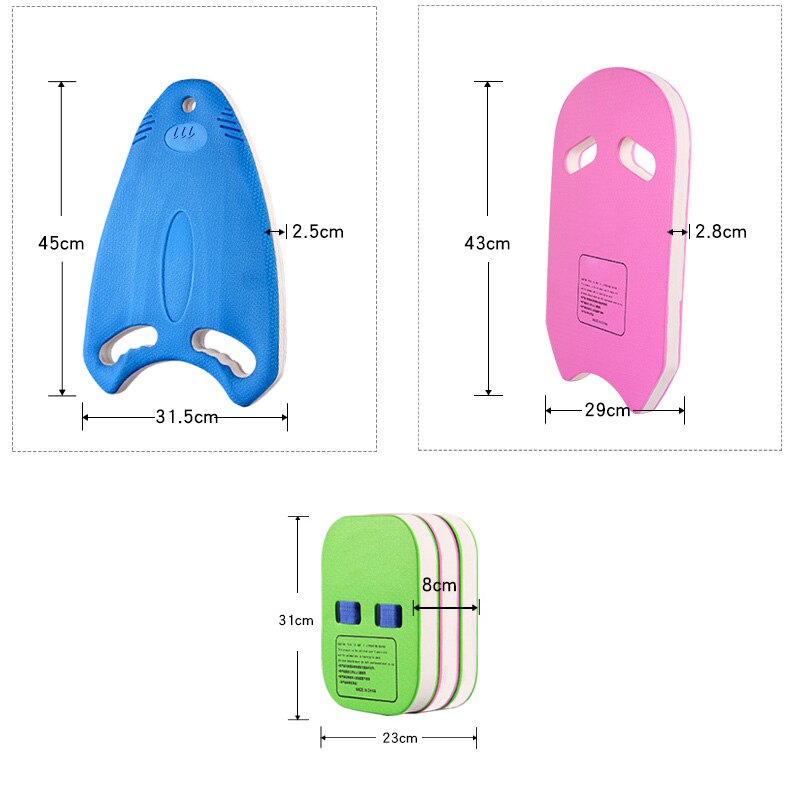 Swimming Plate Floatage Plate Surf Plate Children Adults Pool Training Board Aerobics Buoyant Water Disk Paddles Swimming Board