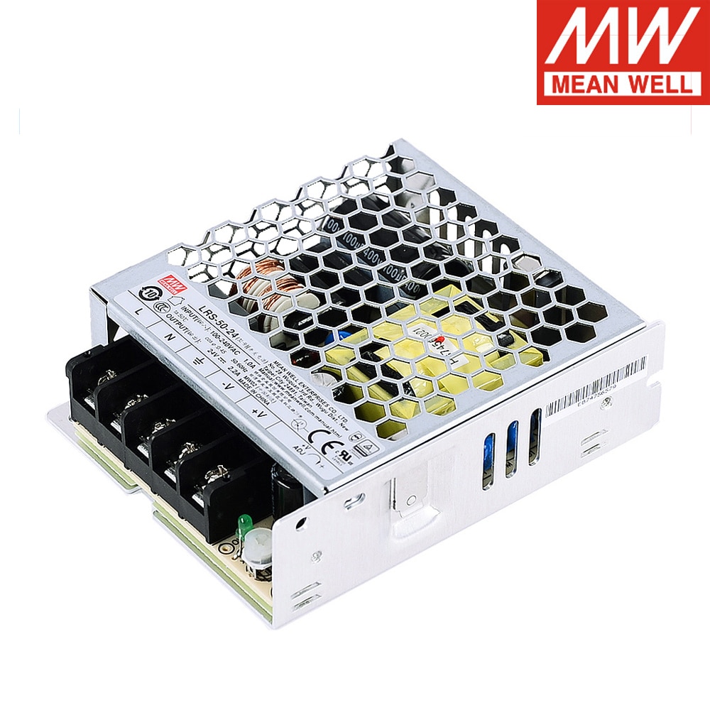 Originele mean well lrs -50 enkelvoudige uitgang schakelende voeding lrs -50-12 lrs -50-24 lrs -50-36 lrs -50-48 lrs -50-5 lrs -50-15