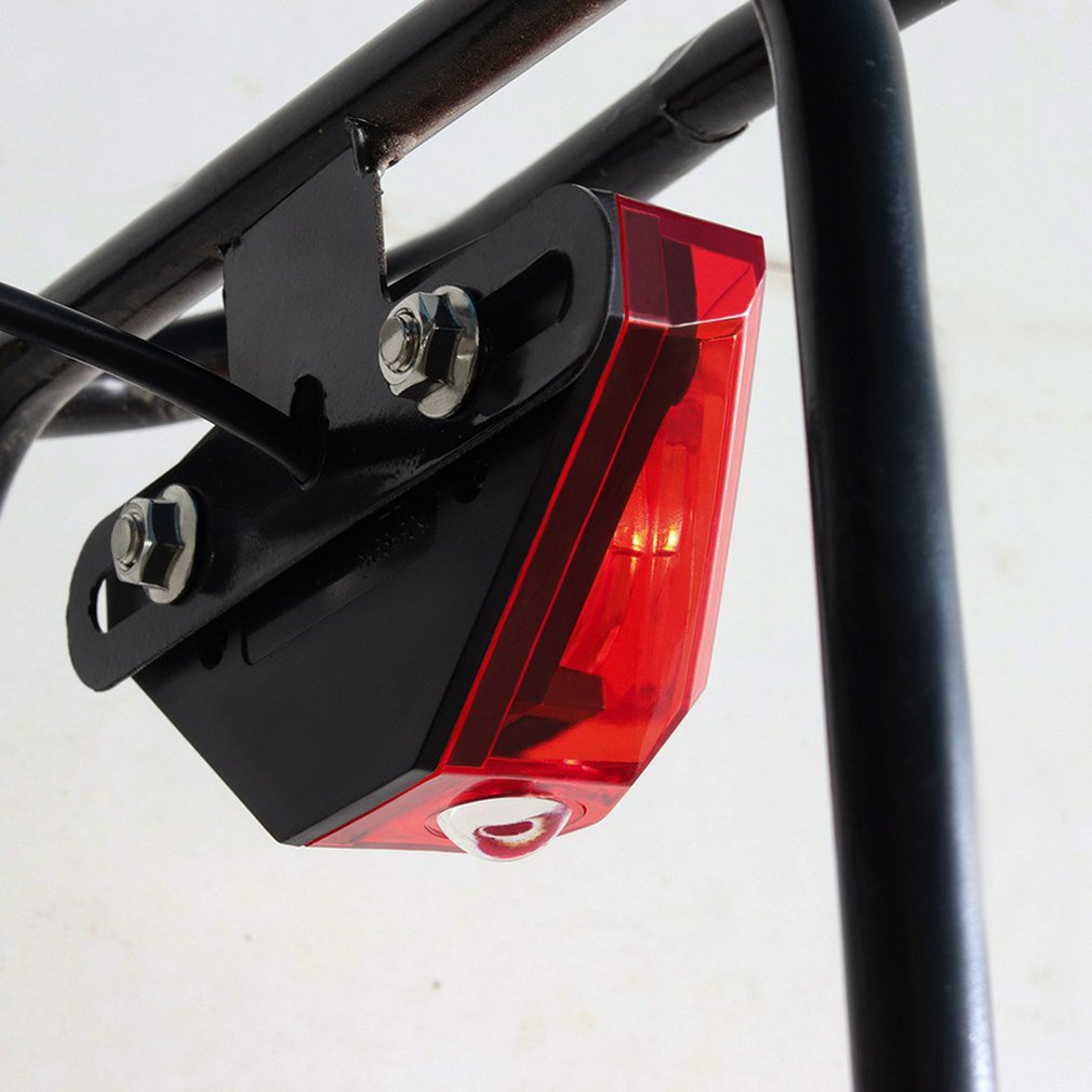 Onature Elektrische Fiets Achterlicht Voor E Bike Input DC6V 12V 18V 24V 36V 48V 52V Achterlicht Voor Bafang Led Ebike Achterlicht