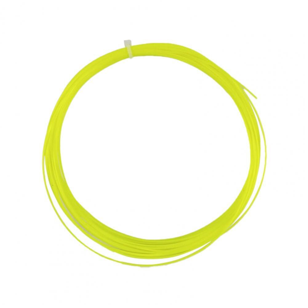 Badminton Line Nylon Badminton String 19-25 LBs Corrosion-resistant Useful Nylon Badminton Racquet String:  Yellow