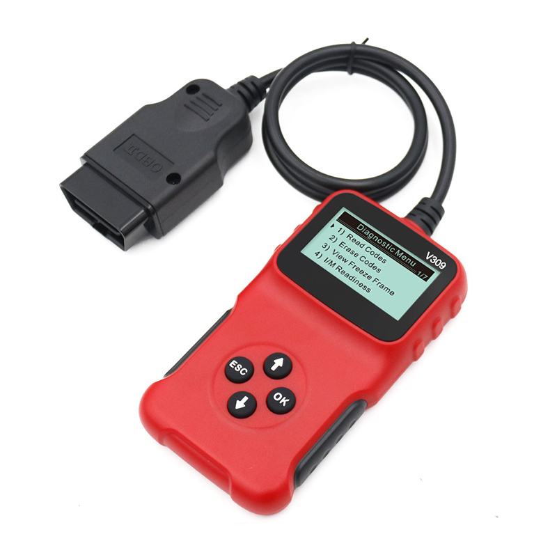 Car Diagnostic Tool V309 Read Code Card Reads Car Fault Code Erase Fault Code Checks Vehicle Information Car Scanner