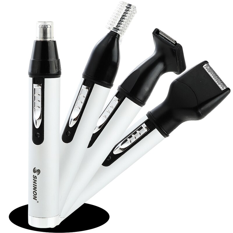 4 w 1 elektryczny trymer robić nosa akumulator brwi trymery robić włosów wielofunkcyjny maszynka robić włosów golarka akumulatorowa trymer robić brody 38D