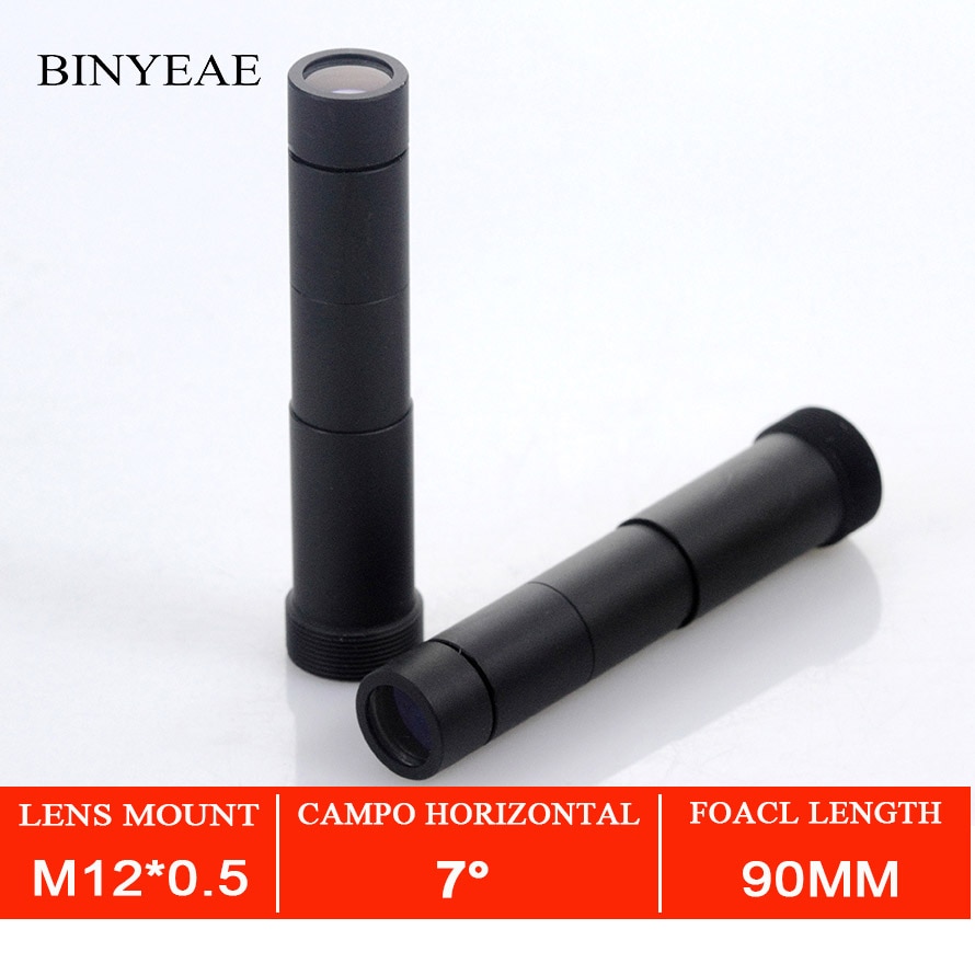 90mm M12 lens CCTV camera lens HD 1.0Megapixel Long Viewing Distance Scanner Lens M12 Mount