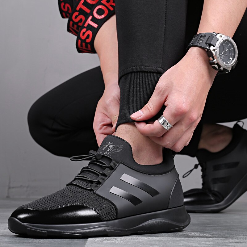 Herensneakers, blote rug, zomer, instappers, lage schacht, outdoor