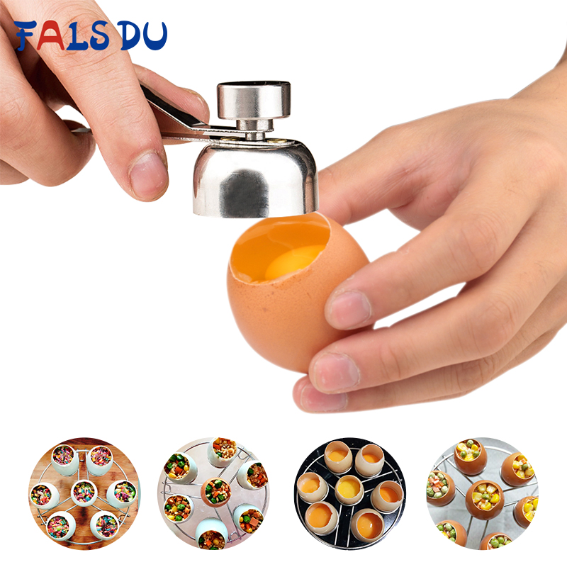 Coupe-œufs En Acier Inoxydable Yumili - Pour œufs Durs, Design Ergonomique