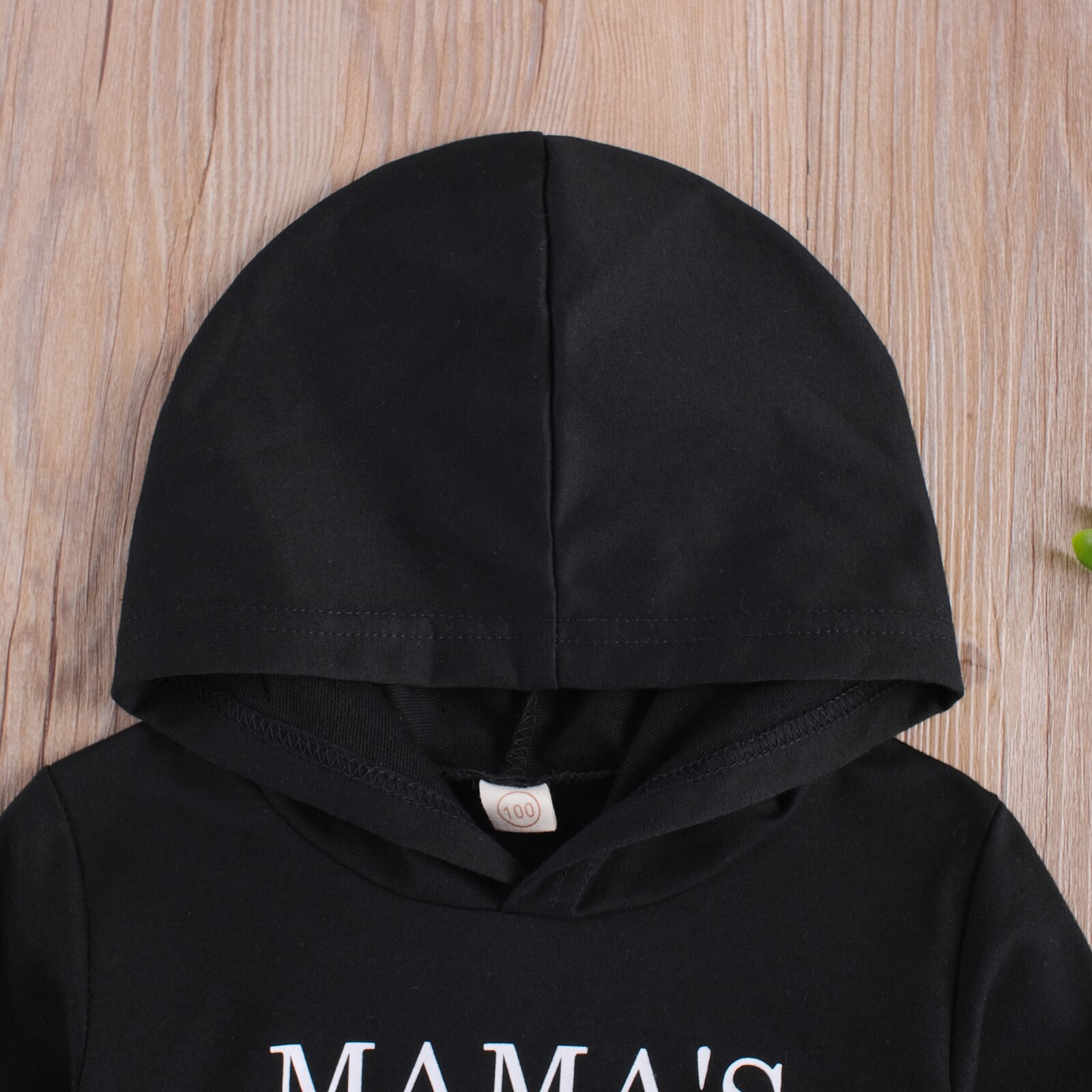 Jongen Unieke Brief Sweatshirt Herfst En Winter Lange Mouwen Warm Hooded Trui Sweatershirts Tops