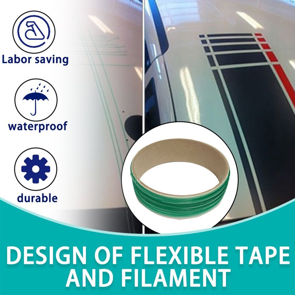 5M, Vinyl Car Wrap, Knifeless Tape , Line Car Stickers, Cutting Tool, Vinyl Film, Wrapping Cut Tape, Auto Accessories
