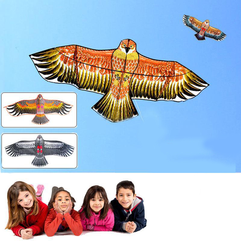 Enorme Outdoor Flying Kite Eagle Vorm Kite Dier Vliegers kinderen Speelgoed
