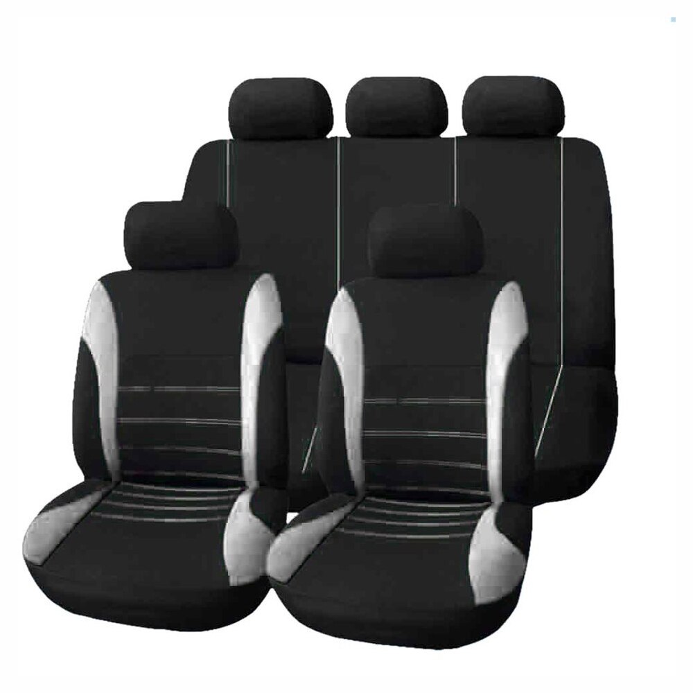 summer car seat cover auto seats covers ventilation accessories for fiat idea linea marea Multipla palio Panda Punto Qubo Tipo: Grey