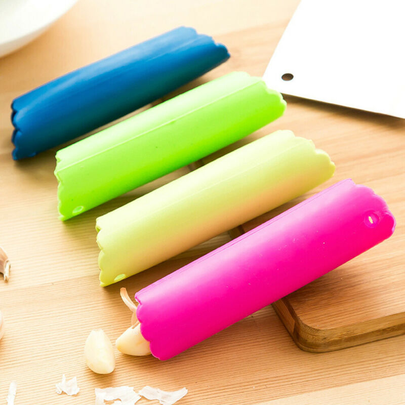 Silicone Garlic Peeler Peel Easy Useful Kitchen Tools Non-toxic Safety Gadget Garlic Stripper Tube Peeling Garlic Peeling