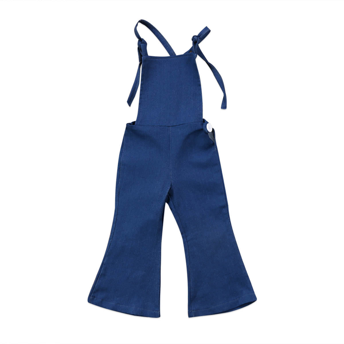 Pudcoco Meisje Kleding Peuter Kids Meisjes Denim Band Bib Broek Romper Jumpsuit Playsuit Outfit Kleding: 2T