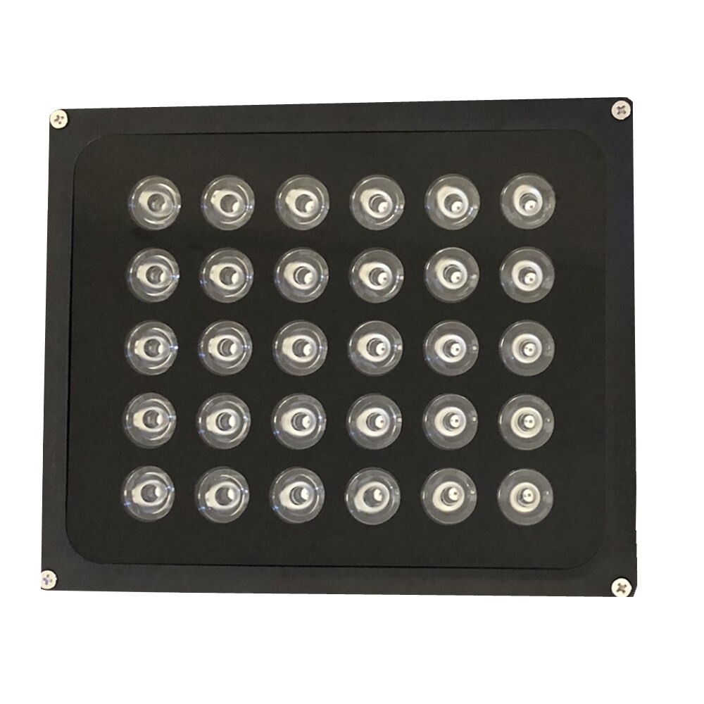 Waterdichte Ac 220V Beveiliging Infrarood Illuminator Lamp Black Metal 30 Stuks Array Ir Leds Verlichting Voor Cctv Camera Op nacht Tijd