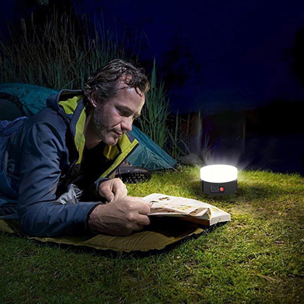 LumiParty Camping Licht Solar- angetrieben Laterne LED Mini Hängen Lampe für Zelt Lampe Solar- USB Eingang Ausgang Ip65 Wasserdicht