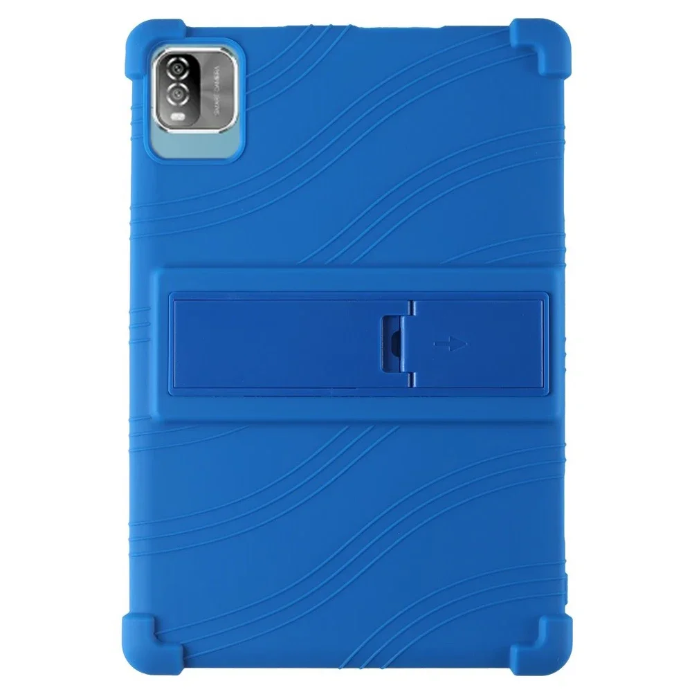 For PRITOM TAB11 Android 14 Tablet, 10 Inch Shockproof Cover Android 13 Tablet Kids Soft Silicon Stand Protective Shell