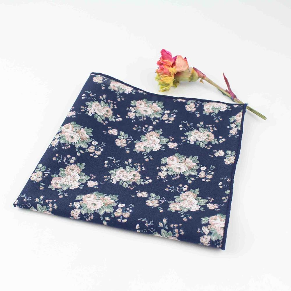 27cm schick Blumen- Gedruckt rege Weiche Taschentuch 100% Baumwolle Frauen &Ampere; Männer Taschentuch Hochzeit Tasche Platz Erwachsenen Zubehör: 12