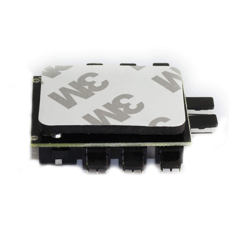 PC Fan Speed Controller 4pin IDE and SATA to 8 Way Cooling Fan Hub Splitter PCB Adpater 2 Level Fan Speed Switch Controller