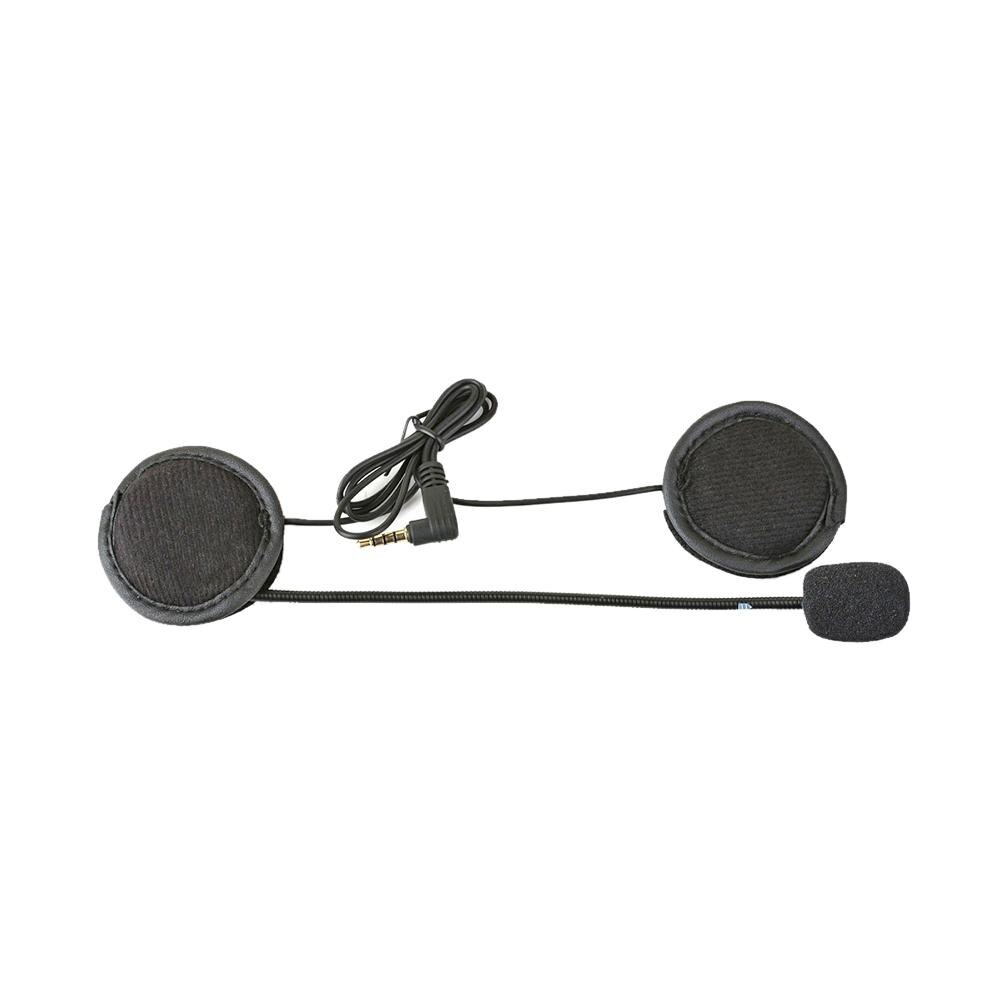 Vnetphone  v4 v6 intercom tillbehör 3.5mm jack plug hörlurar stereo kostym för  v6 v4 bluetooth intercom motorcykel