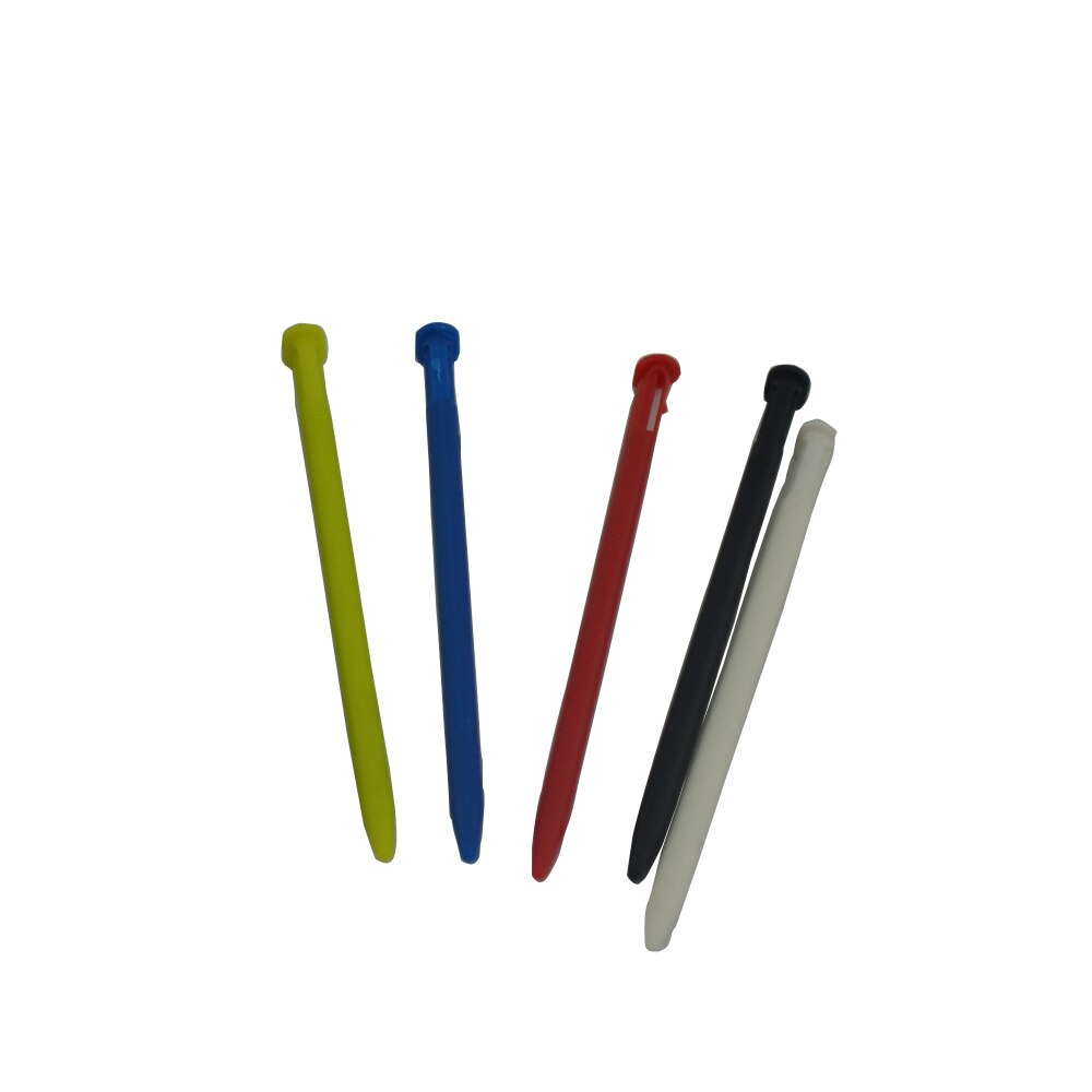 Bolígrafo de pantalla táctil de plástico multicolor, 7 piezas, portátil, 3 D S