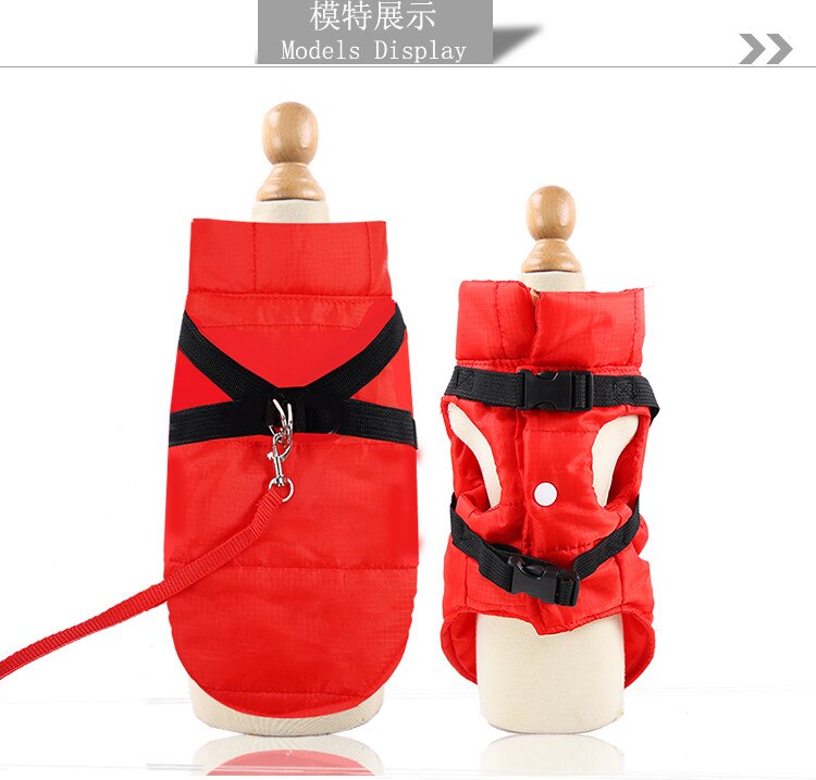 Sport Hond Kleding Voor Kleine Honden Winter Waterdichte Geweven Kleding Voor Honden Winter Jas Huisdier Hond Ropa Perro Honden kleding: RED / XL