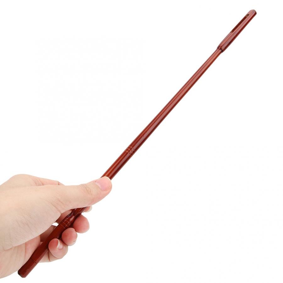 Madeira de bordo flauta vara de limpeza succinite cor flauta manutenção acessório flauta ferramenta 36.2x0.96 cm