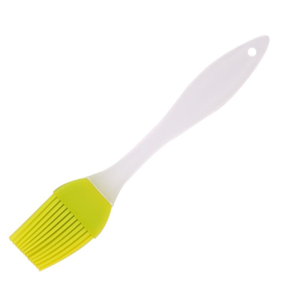 KAKURI 1PC BBQ Brush Kitchen Silicone Baking Pastry Cooking Brush and Barbecue Painting Home Kitchen Gadgets Brush: Green